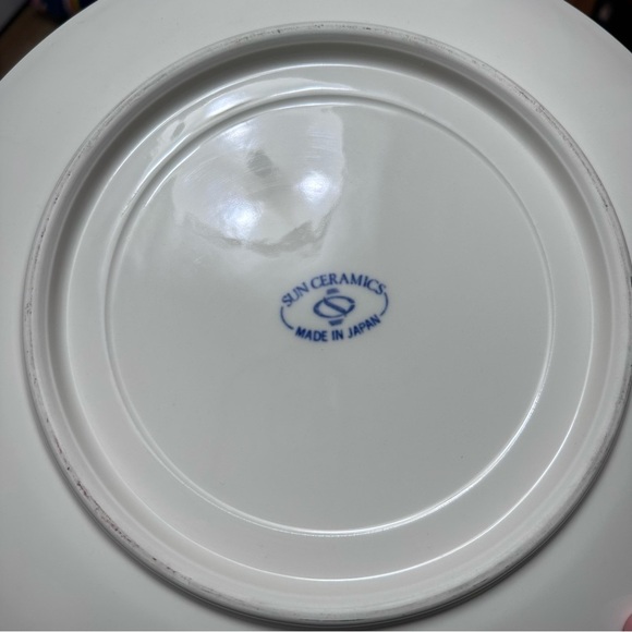 Sun Ceramics 12.5” Koi Fish Porcelain Charger Plate - Picture 5 of 6